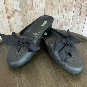 OKA b. Ribbon Mule Ballet Flat Slide Size M/L
